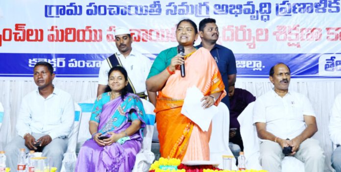 Rural development is possible only through planned governance.