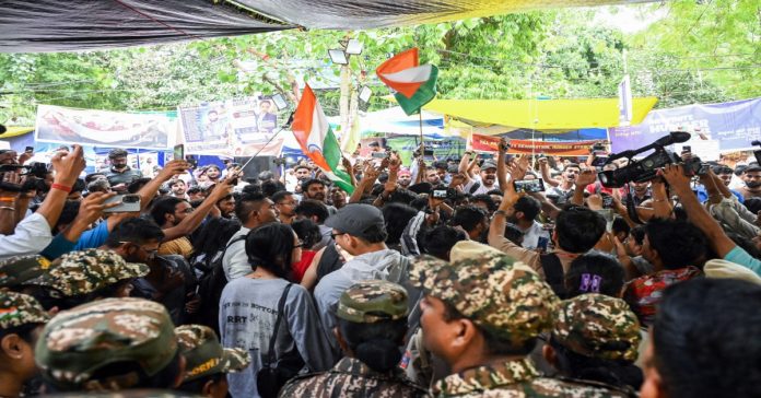సీజేపీ పార్లమెంట్ మార్చ్ కు అనుమతి నిరాకరణ