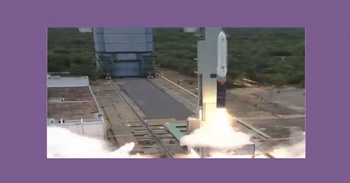 'Vikram-1' soared into the sky.