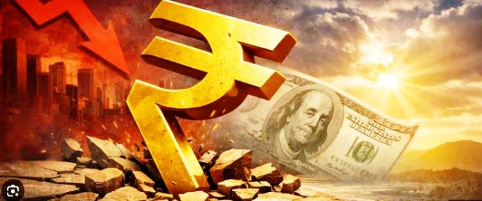 Rupee falls further