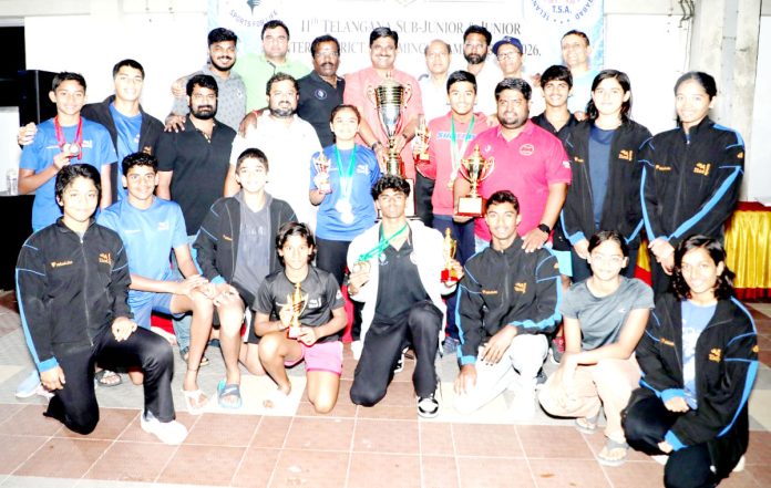 ముగిసిన రాష్ర్ట స్థాయి స్విమ్మింగ్ పోటీలు