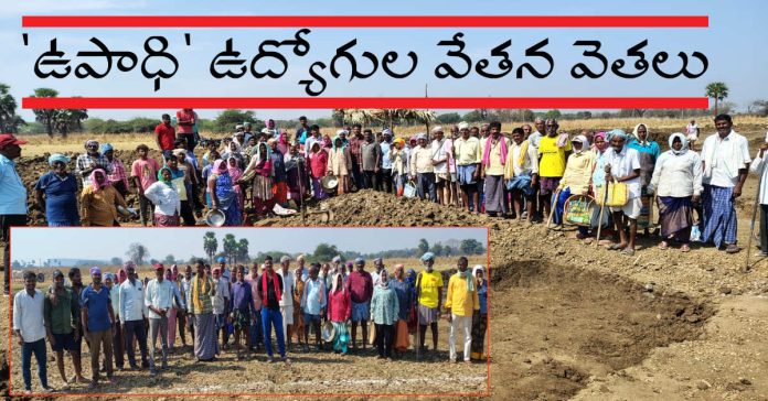 ‘ఉపాధి’ ఉద్యోగుల వేతన వెతలు