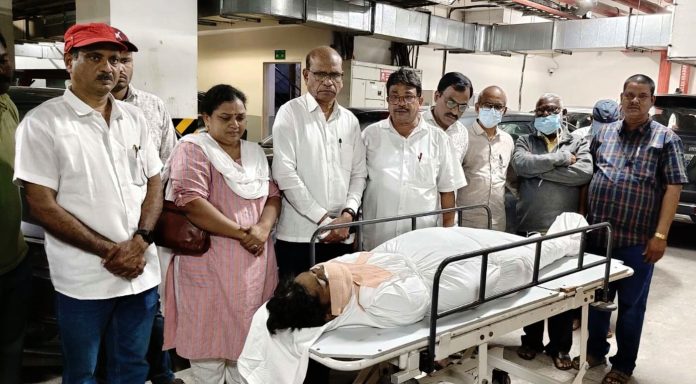 సీపీఐ(ఎం) పెద్దపల్లి జిల్లా కార్యదర్శి కుమారుడు మృతి