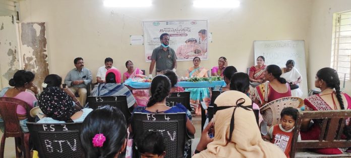 Awareness program on Breastfeeding Week