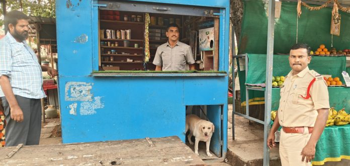 నవాబుపేటలో ముమ్మరంగా డాగ్ స్క్వాడ్ తనిఖీలు