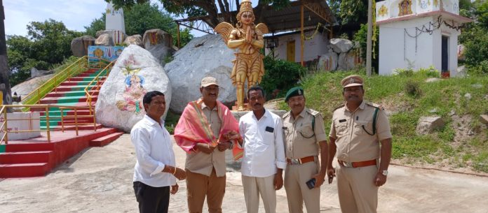 Forest officials visited the Sri Ranganatha Swamy Temple.