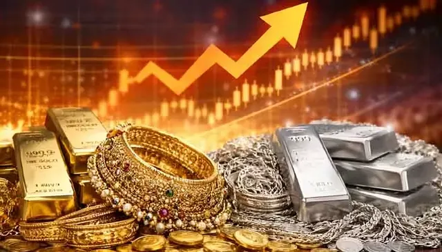 భారీగా పెరిగిన బంగారం, వెండి ధరలు