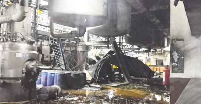 Major accident at Hejolo Pharma company