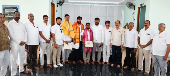పరకాల స్వర్ణకార సంఘానికి నూతన కార్యవర్గం