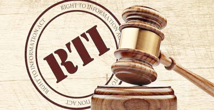 A lock on the Right to Information!