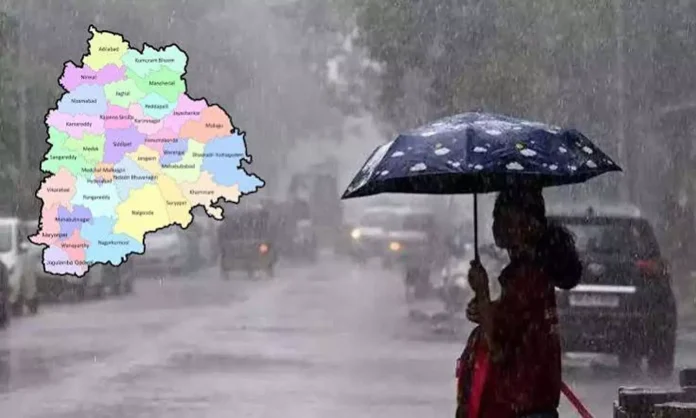తెలంగాణలో నేడు భారీ వర్షాలు