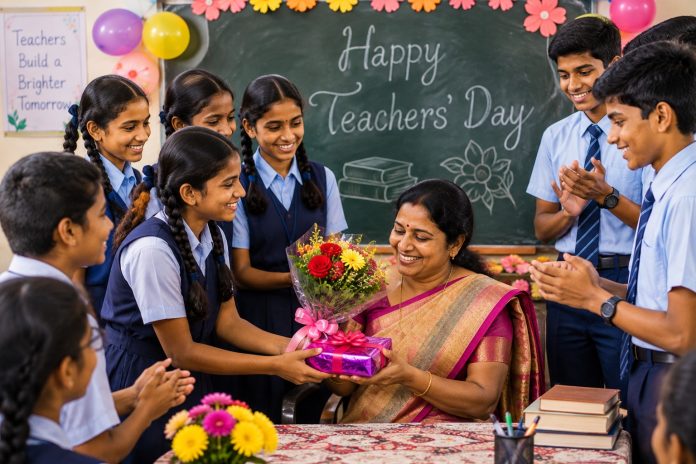 Teachers, you yourselves are role models for the children...