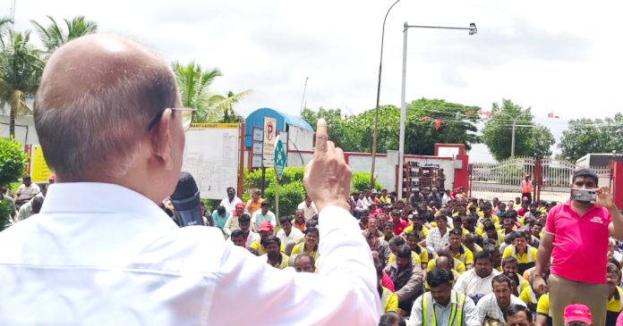 ‘సీబీఎల్’ కార్మికులకురె గ్యులర్ పని దినాలు కల్పించాలి