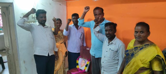 ప్రొ.జయశంకర్ చిత్రపటానికి ఘన నివాళి