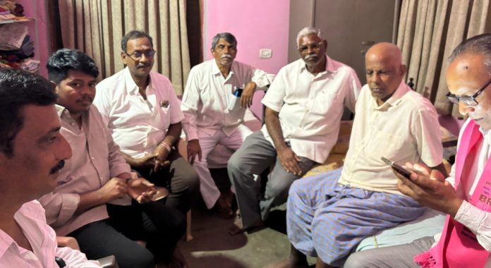 అనారోగ్య బాధితులకు బీఆర్ఎస్ నాయకుల పరామర్శ