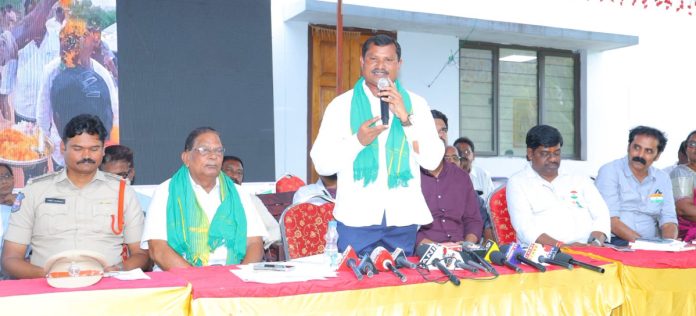Let us make Ashwaraopeta a leader in development.