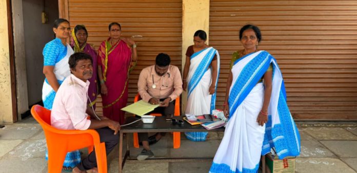 Free medical camp in Indira Nagar