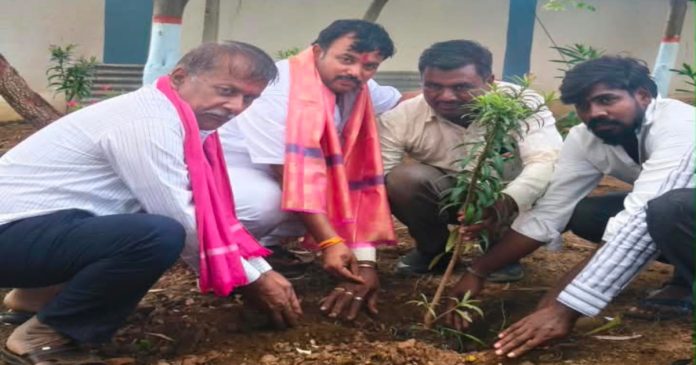 డోన్గాం గ్రామంలో వనమహోత్సవం