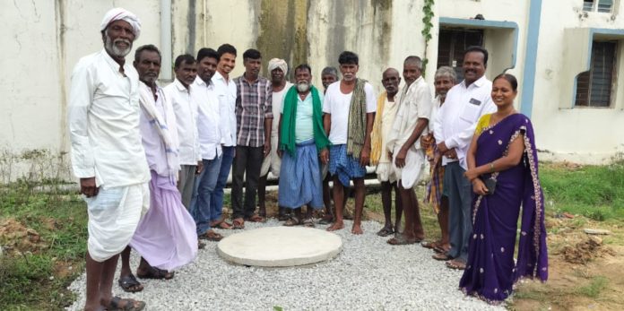 కేజీబీవీలో ప్రారంభమైన ఇంకుడు గుంతల నిర్మాణం