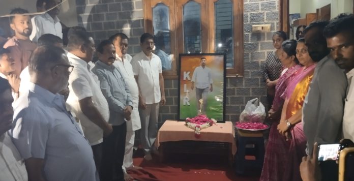 కాంగ్రెస్ పార్టీ సీనియర్ నేత లక్ష్మారెడ్డి మరణం బాధాకరం