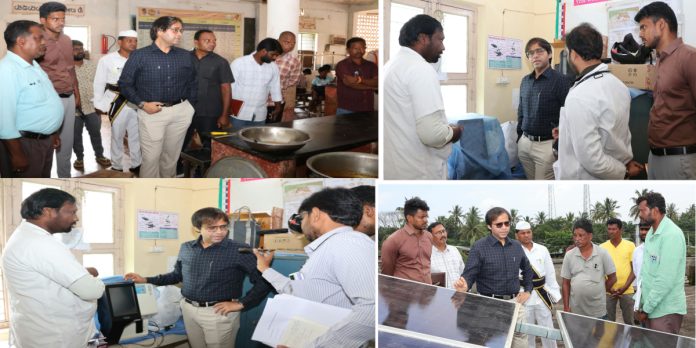 దమ్మపేటలో కలెక్టర్ సుడిగాలి పర్యటన