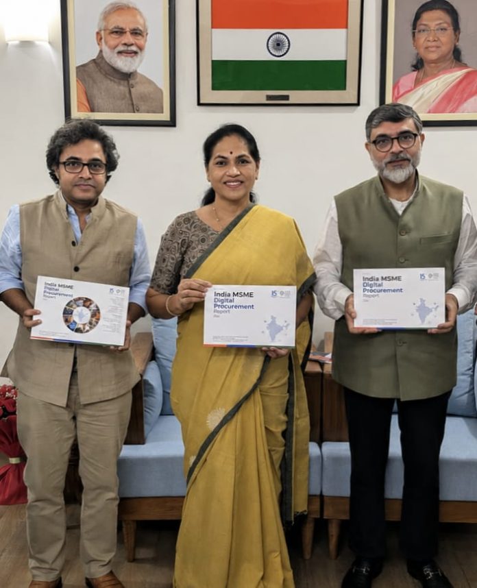 SME ఫోరమ్ సర్వేను ఆవిష్కరించిన మంత్రి సుశ్రీ శోభా కరంద్లాజే