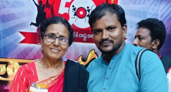 Revolutionary salute to Vimalakka