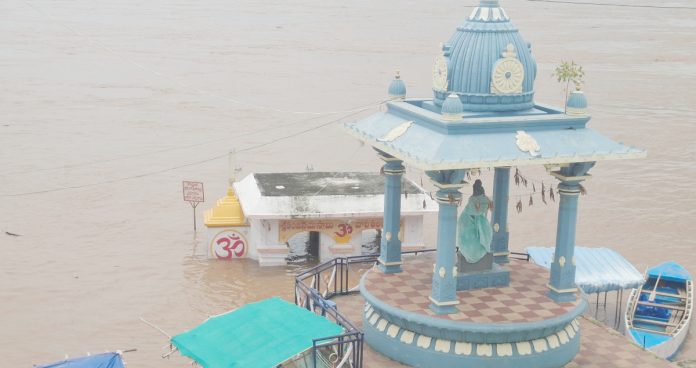 Godavari is calming down