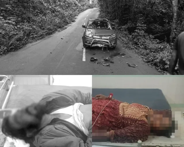 ఘోర రోడ్డు ప్రమాదం..భార్యాభర్తలు మృతి