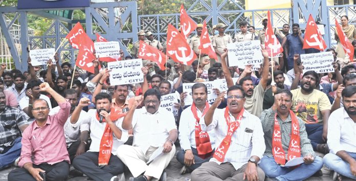కార్మికుల పొట్ట కొడుతున్న రాంకీ