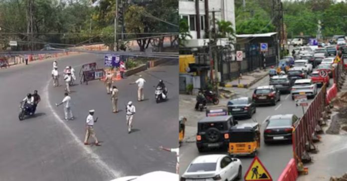 కేబీఆర్ పార్కు చుట్టూ వన్ వే..తొలి రోజే అయోమయం
