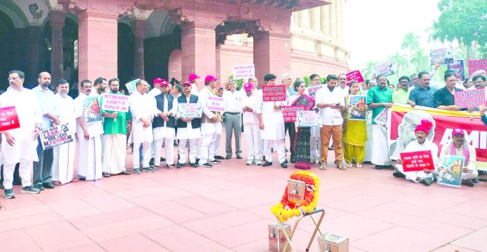 Parliament in an Uproar