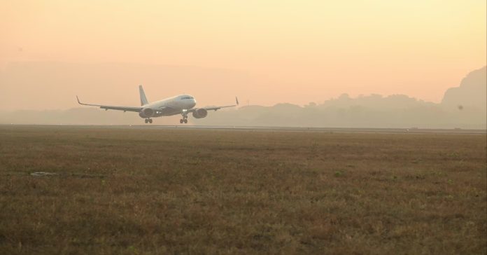 Severe disruption to flight services in Delhi.