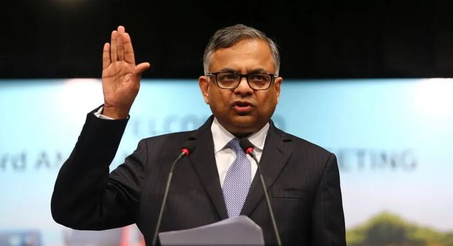 టాటా సన్స్ చైర్మెన్గా వైదొలగనున్న చంద్రశేఖరన్
