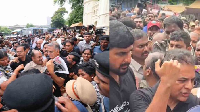 బీఆర్ఎస్ నాయకులపై మరో కేసు నమోదు