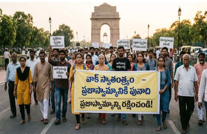 వాక్స్వాతంత్రం, భావ ప్రకటనా స్వేచ్ఛ కోసం…