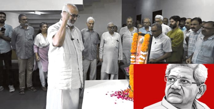 ఏచూరి పోరాటాన్ని ముందుకు తీసుకెళ్లాలి
