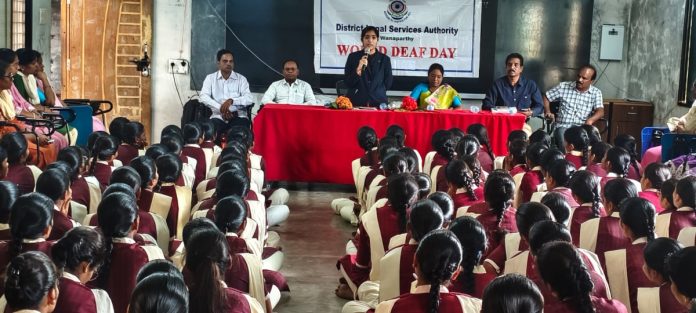 Do not violate the feelings and rights of the deaf.