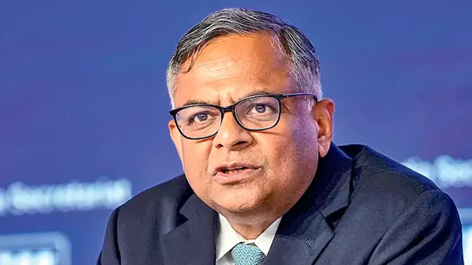 టాటా సన్స్ ఛైర్మన్గా మళ్లీ చంద్రశేఖరనే