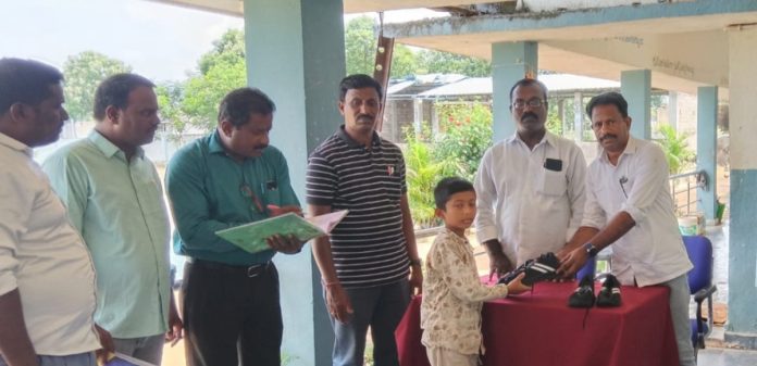 Distribution of uniforms to students