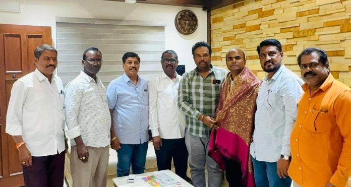 తెలంగాణ ఫార్మా కౌన్సిల్ సభ్యుడు చిలువేరి మారుతికి సన్మానం