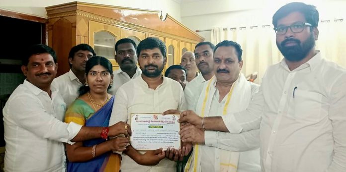 Sindham Seshikant appointed as State General Secretary of Sarpanch Forum