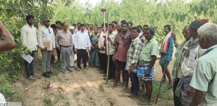 రెండు రెవెన్యూ గ్రామాల్లో భూ రీసర్వే