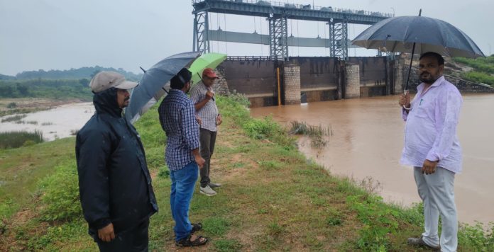 పెద్దవాగు రింగ్బండ్కు జలకళ