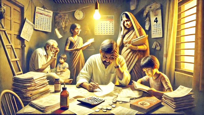 మధ్యతరగతికి ఆదాయం లేదు..