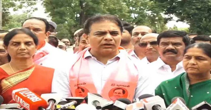We have apprised the Governor of everything: BRS Working President KTR.