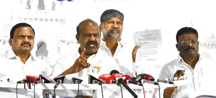 అసెంబ్లీలో మార్షల్స్..బయట పోలీసులు