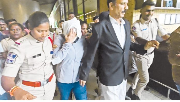 Nandana arrested