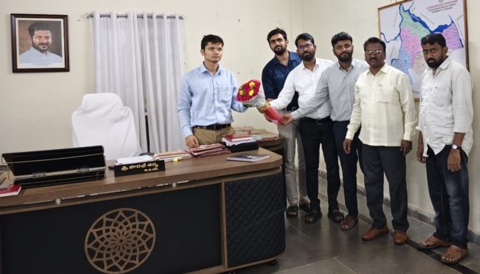 MPDOs meet Sub Collector Saurav Sharma
