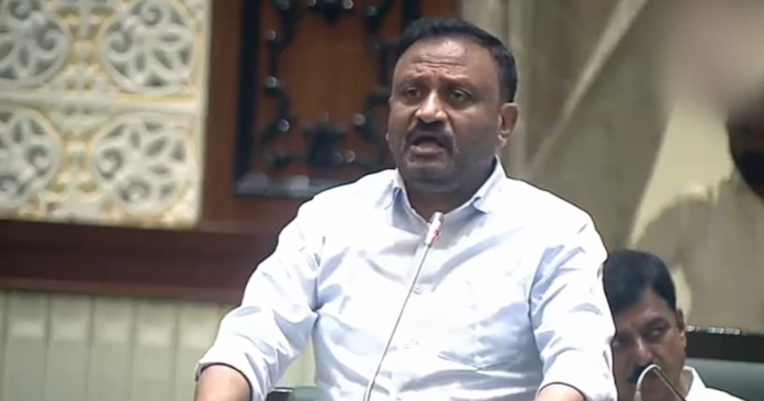 శాసనసభలో లెండి ప్రాజెక్టు, ఆస్పత్రులపై ఎమ్మెల్యే గళం